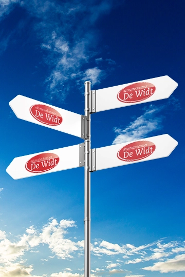 De Widt - Bewegwijzering